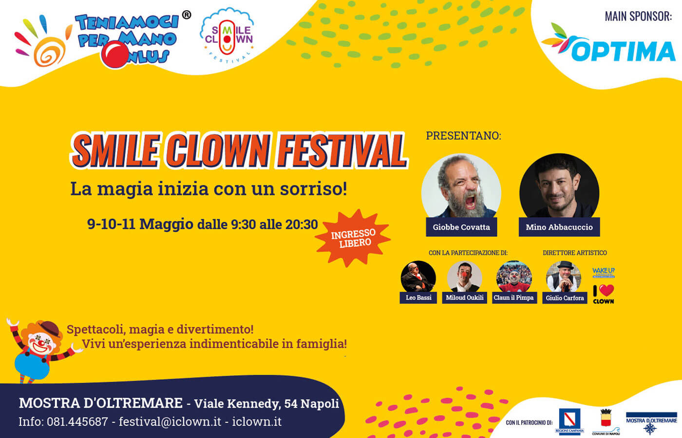 Smile Clown Festival Maggio 2025 Napoli